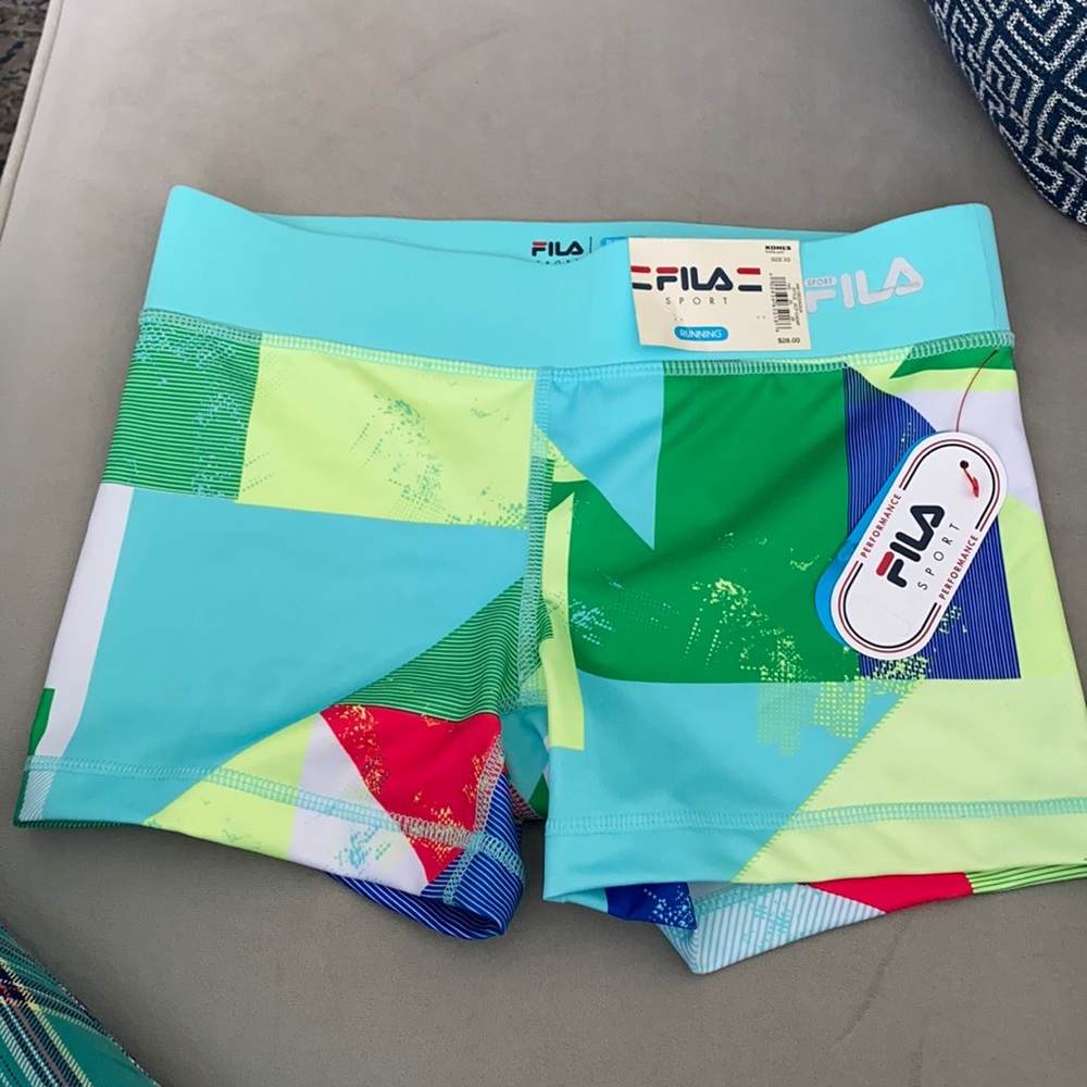 Fila Womens Running Spandex Shorts